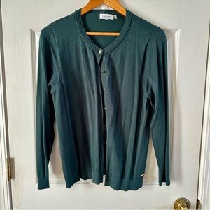 Calvin Klein Emerald Cardigan